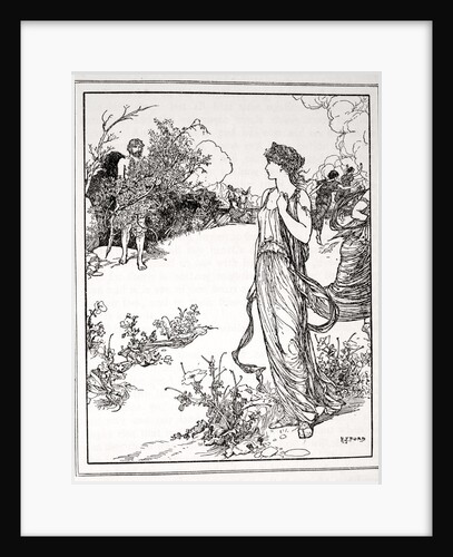 How Ulysses met Nausicaa by Henry Justice Ford