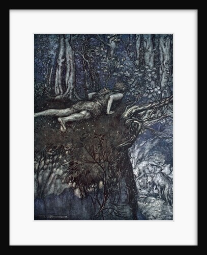 And there I learnt what love was like by Arthur Rackham