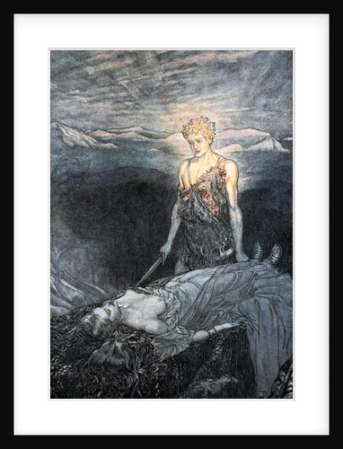 Illustration from Siegfried and the Twilight of the Gods by Arthur Rackham