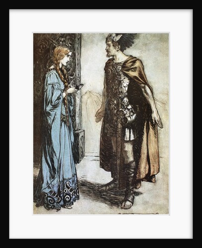Illustration from Siegfried and the Twilight of the Gods by Arthur Rackham