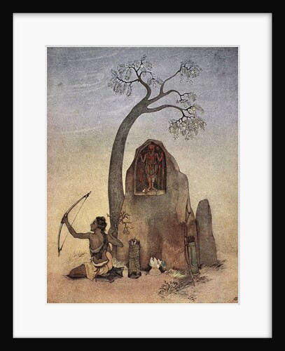 Ekalavya by Nandalal Bose