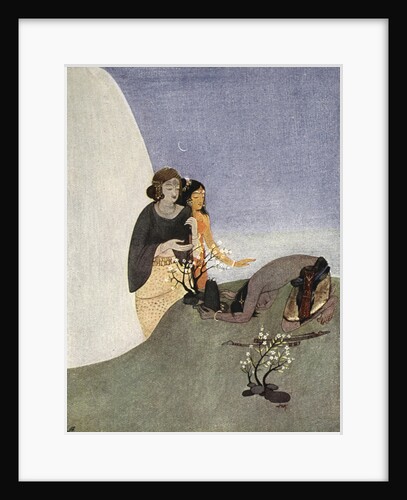 Kirat-Arjuna by Nandalal Bose