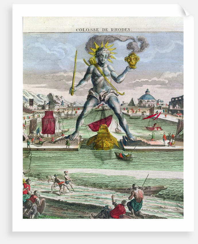 The Colossus of Rhodes by Georg Balthasar Probst