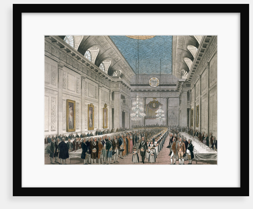 Procession at Freemasons' Hall by Joseph Constantine Stadler