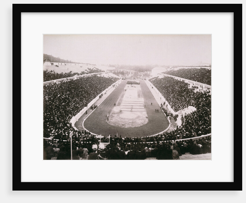 View of the first modern Olympic Games in Athens by Anonymous