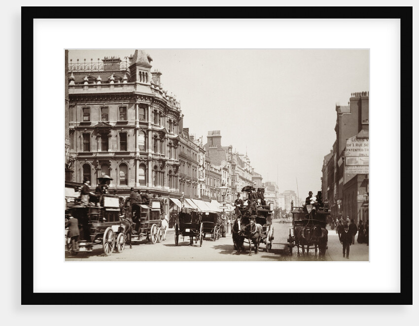 View down Oxford Street by Anonymous
