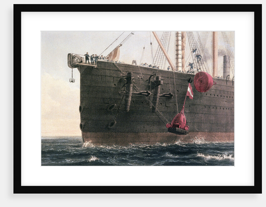 The laying of the transatlantic telegraph cable by Robert Dudley