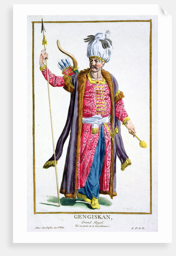 Genghis Khan by Pierre Duflos