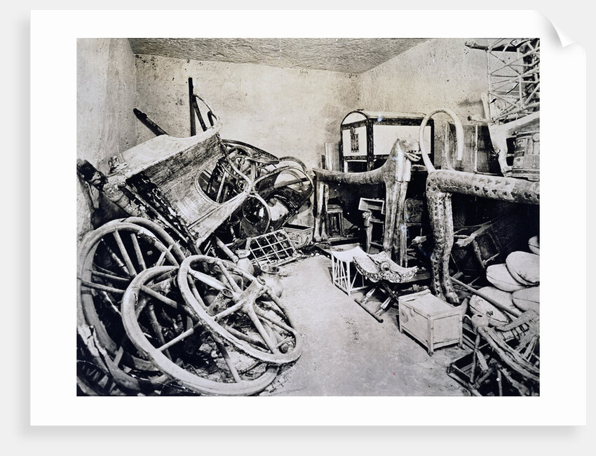 Tutankhamun's tomb by Harry Burton