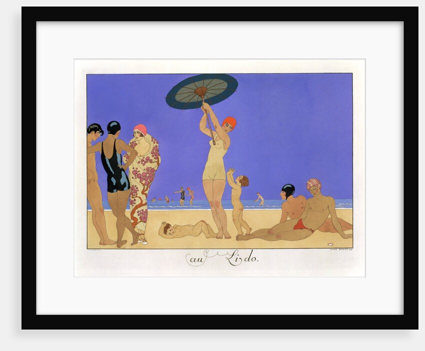 At the Lido by Henri Reidel