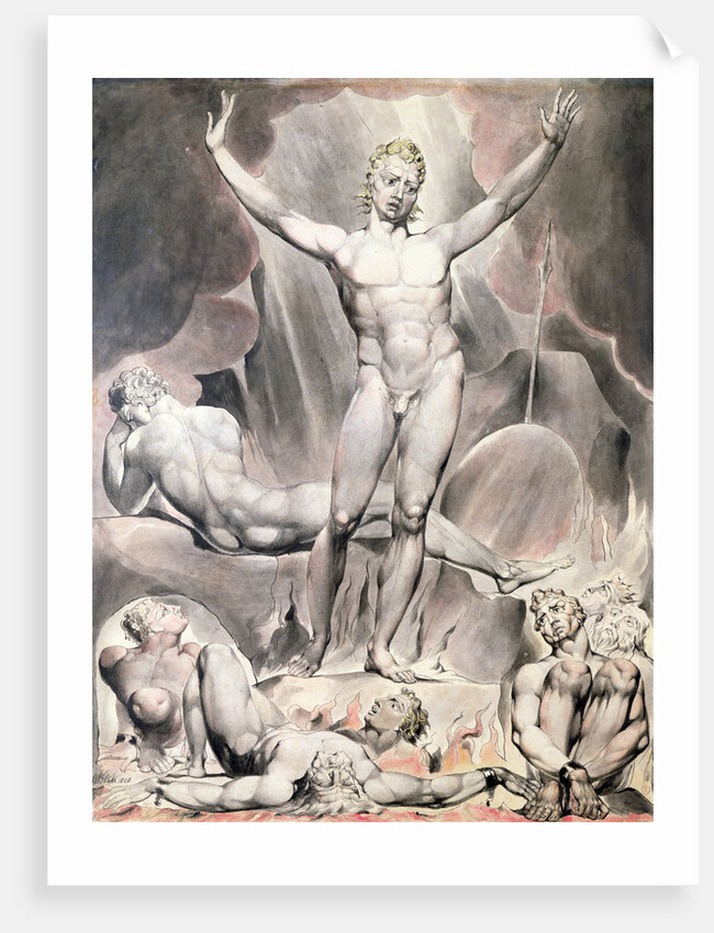 Satan Arousing the Rebel Angels by William Blake