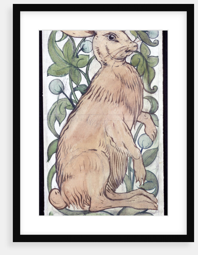 Hare by William de Morgan