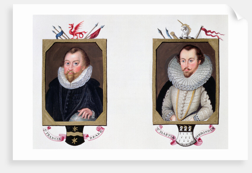Sir Francis Drake and Sir Martin Frobisher by Sarah