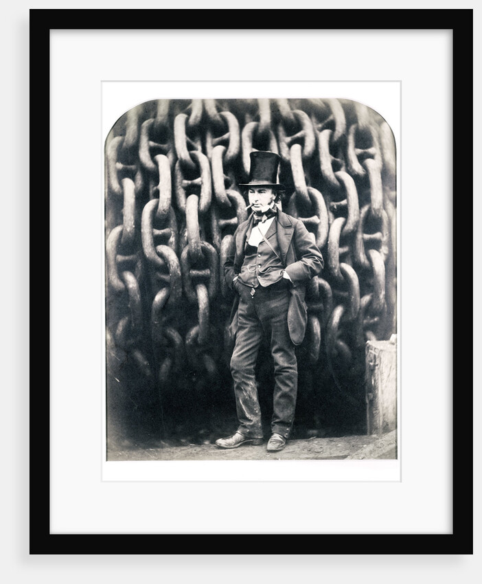 Isambard Kingdom Brunel, British engineer by Robert Howlett