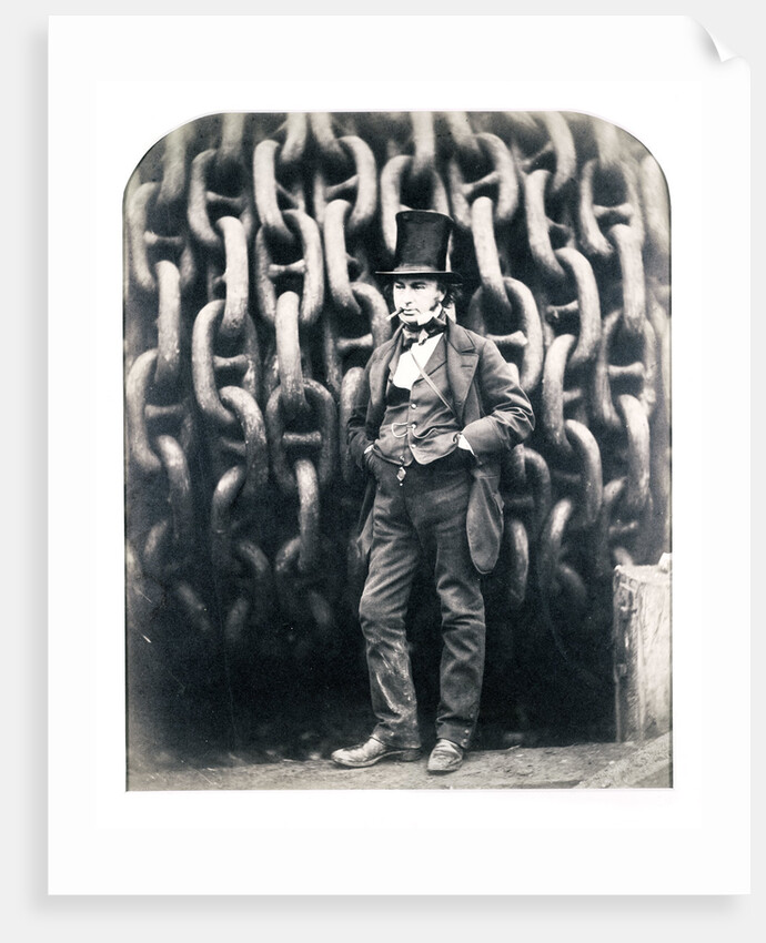 Isambard Kingdom Brunel, British engineer by Robert Howlett