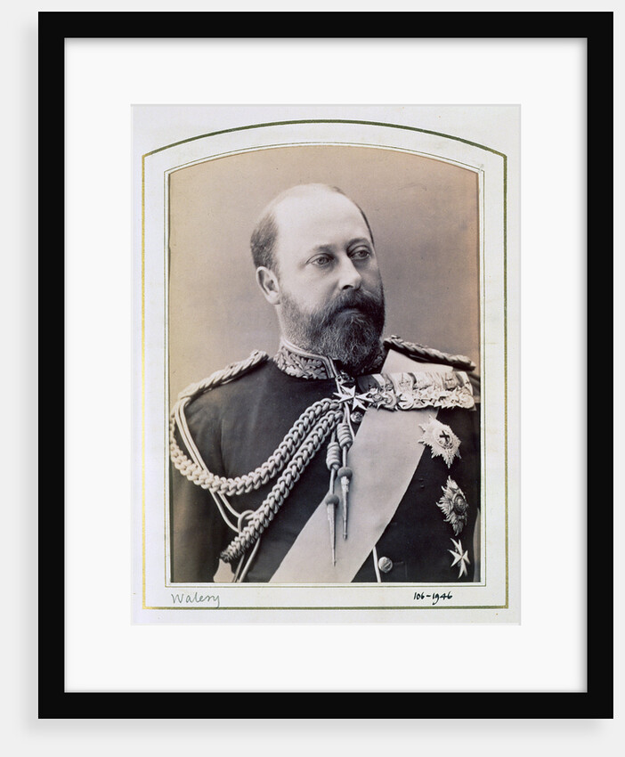 King Edward VII when Prince of Wales by Walery