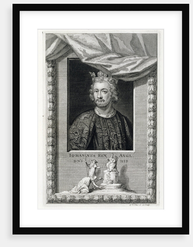 John, King of England by George Vertue