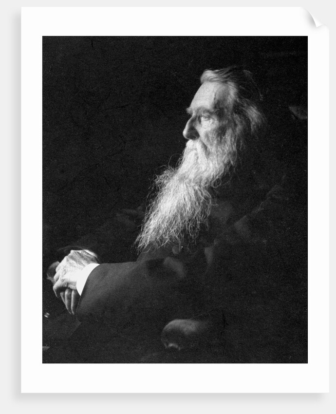 John Ruskin, English artist, poet and critic by Emil Otto Hoppe