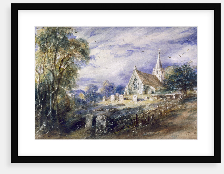 Stoke Poges Church, Buckinghamshire by John Constable