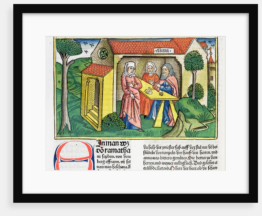 1 Samuel 1:8: Elkanah comforts Hannah by Anonymous
