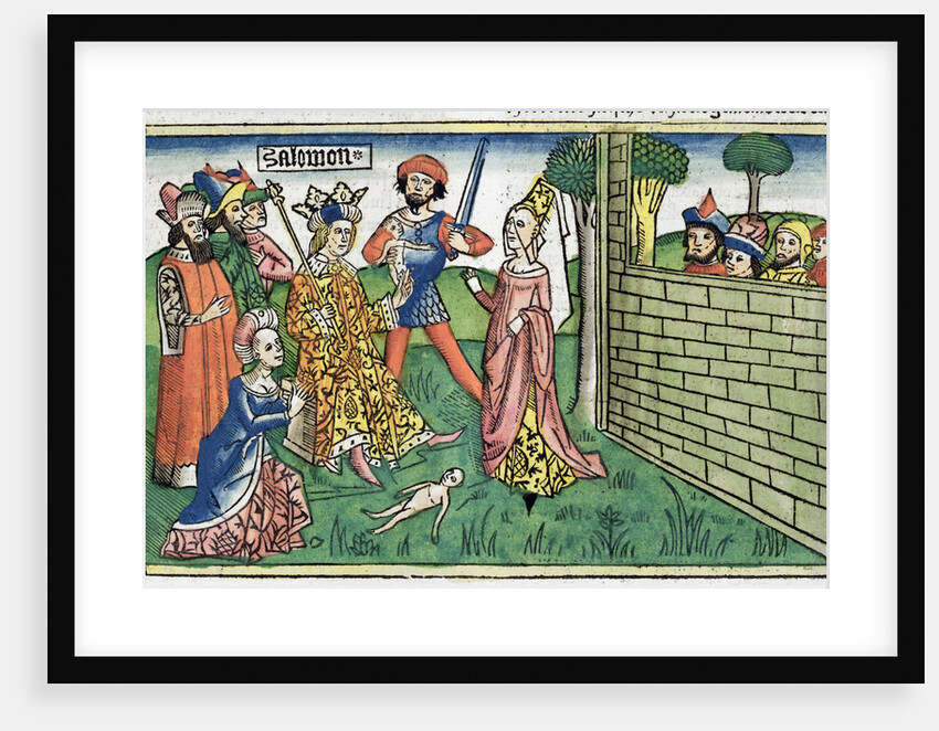 1 Kings 3:16-28: the Judgement of Solomon by Anonymous