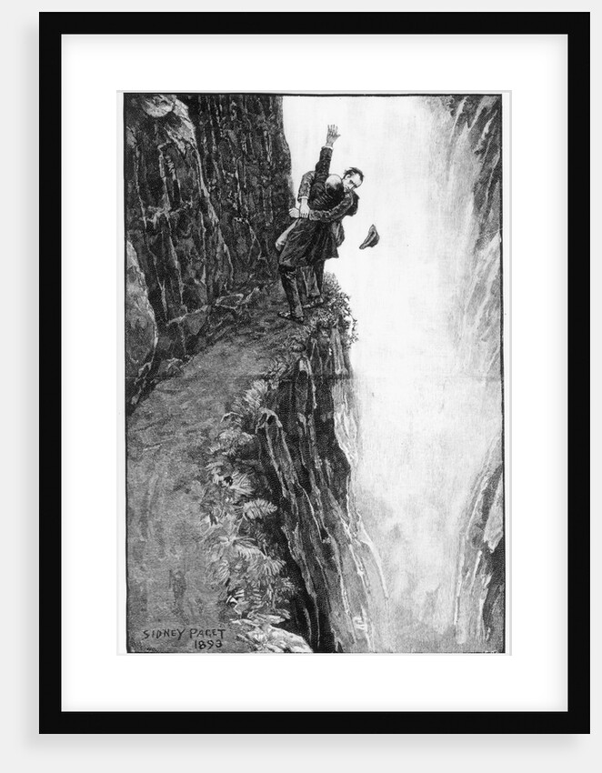 The Death of Sherlock Holmes by Sidney E Paget