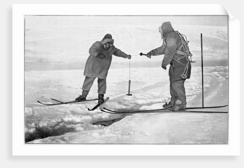 Improvised sounding tackle, Antarctica by Anonymous