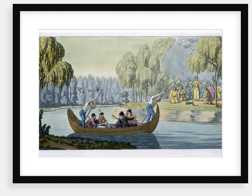 Deception of Captain Wallis by Queen Oberea by G Bramati