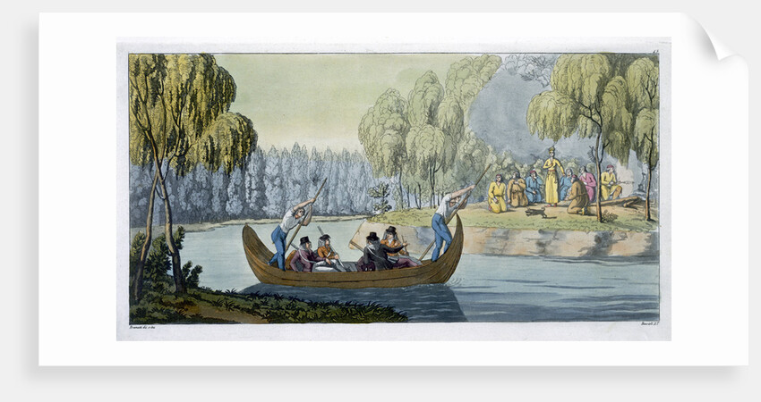 Deception of Captain Wallis by Queen Oberea by G Bramati