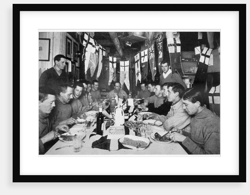 Captain Scott's last Birthday Dinner by Herbert Ponting