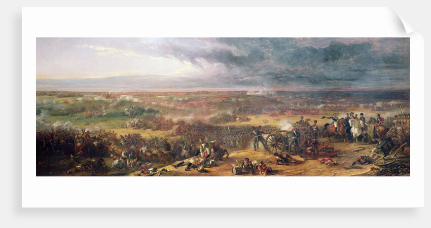Battle of Waterloo by William Allan