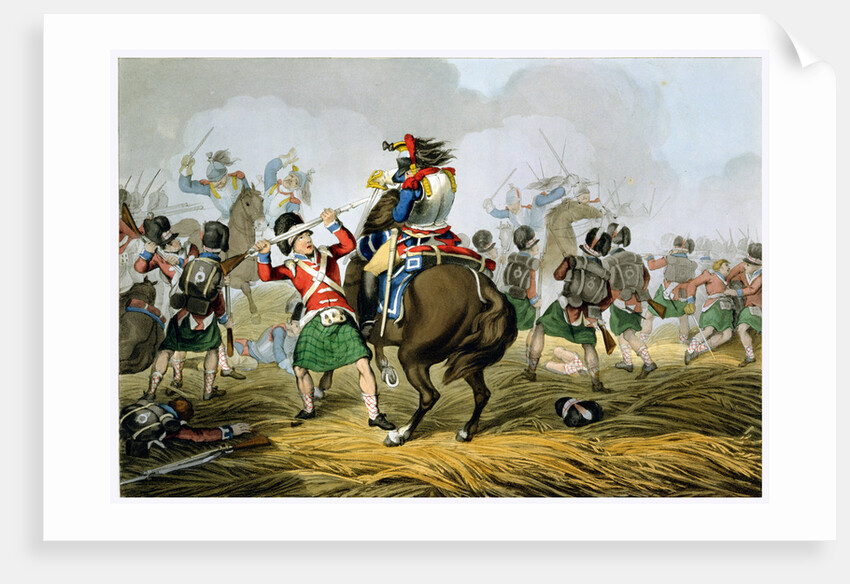 Battle of Waterloo by Matthew Dubourg