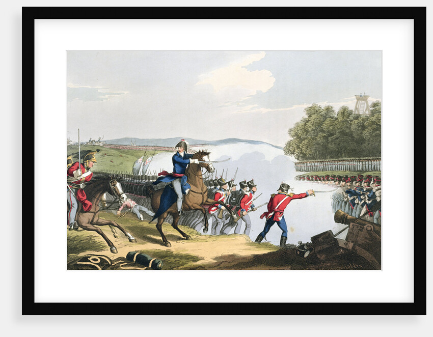 The Battle of Waterloo Decided by the Duke of Wellington by Matthew Dubourg