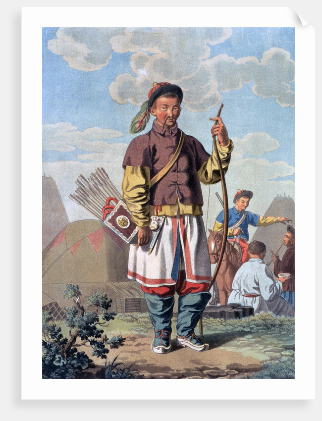 A Chinese Officer by E Karnejeff