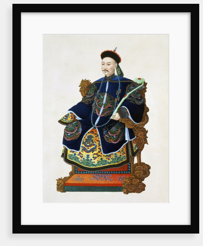 Portrait of a mandarin by Anonymous
