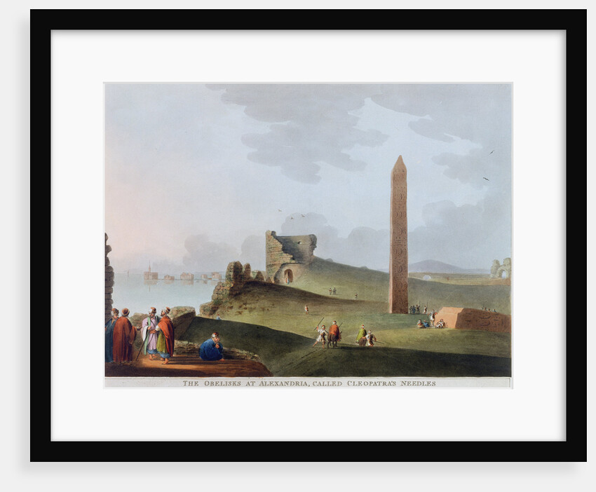 The Obelisks at Alexandria, called Cleopatra's Needles by Thomas Milton