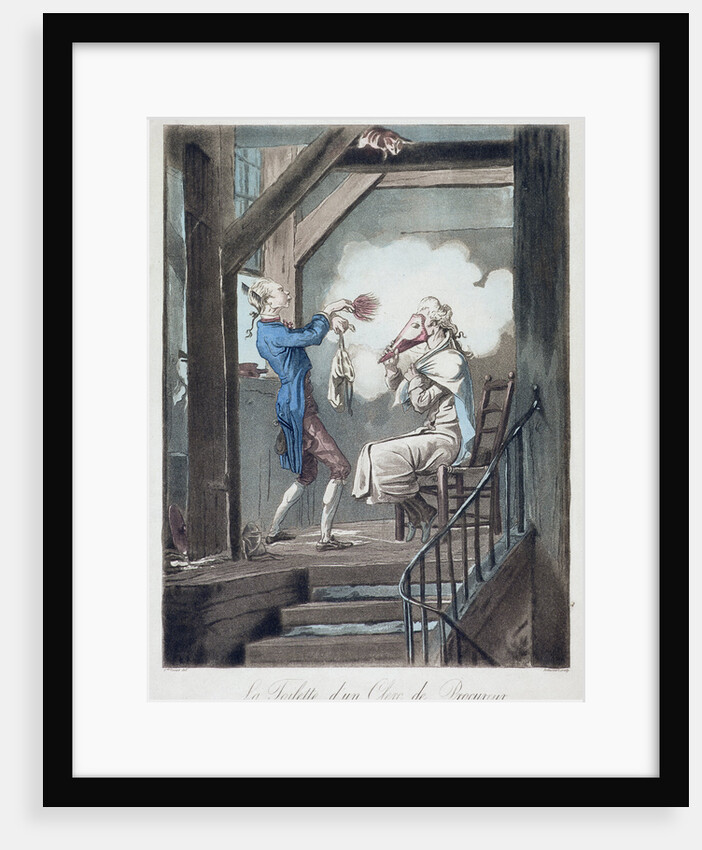 The Toilet of an Attorney's Clerk by Philibert Louis Debucourt
