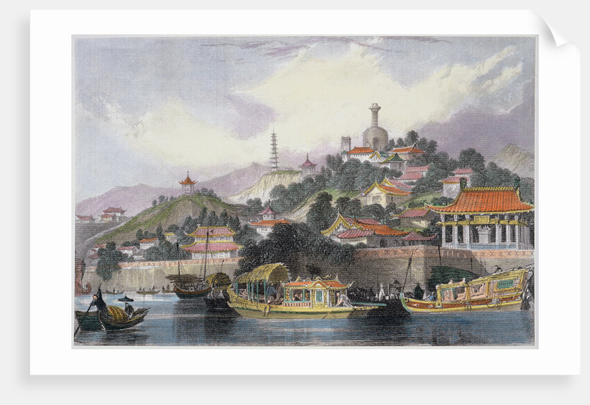 Garden of the Imperial Palace by Thomas Allom