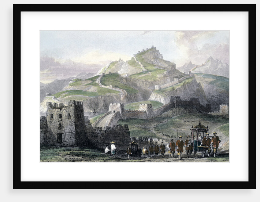 The Great Wall of China by Thomas Allom