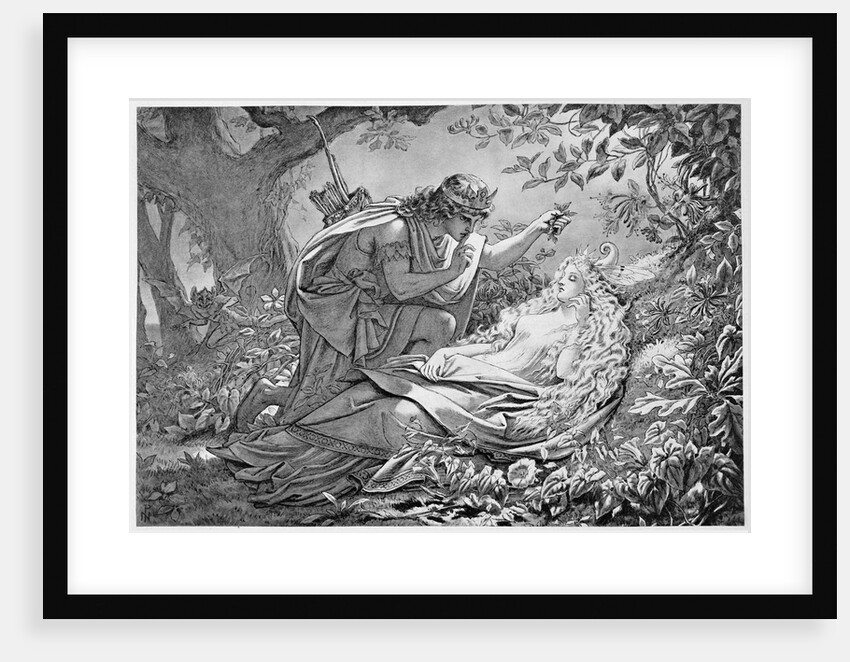 Oberon and Titania by Anonymous