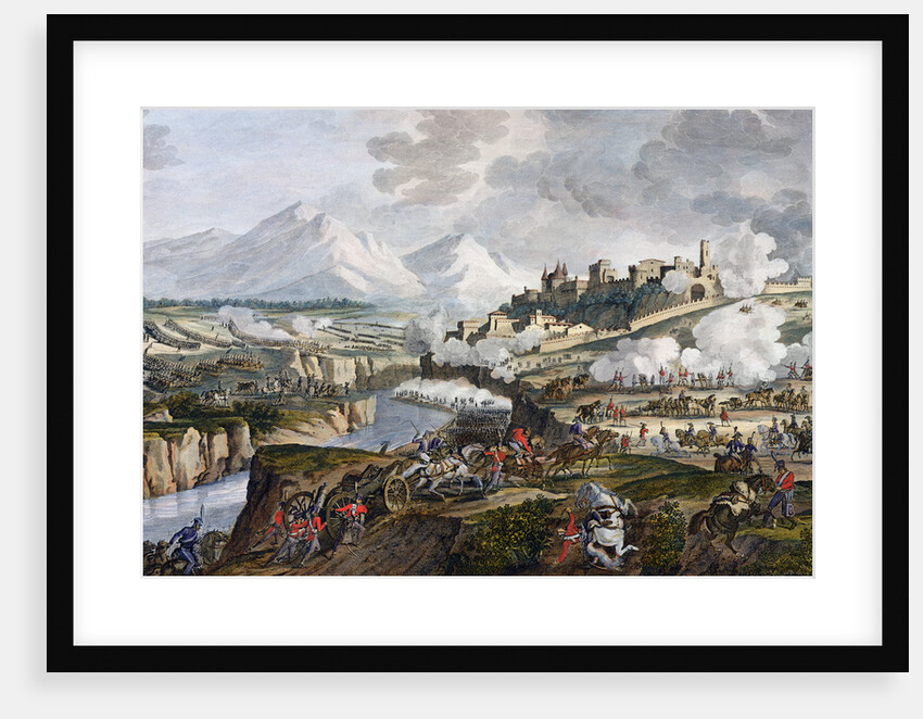 The Battle of Rovereto by Jean Duplessis-Bertaux