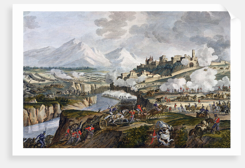 The Battle of Rovereto by Jean Duplessis-Bertaux