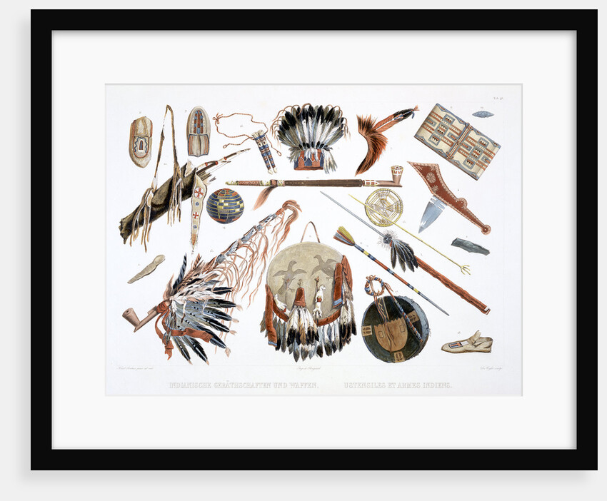 Indian Utensils and Arms by Du Casse