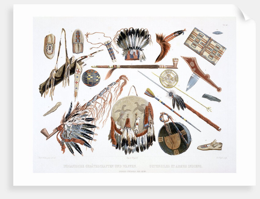 Indian Utensils and Arms by Du Casse