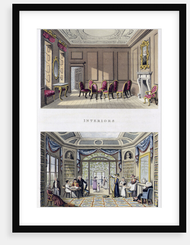Interiors: The Old Cedar Parlour and the Modern Living Room by Humphry Repton
