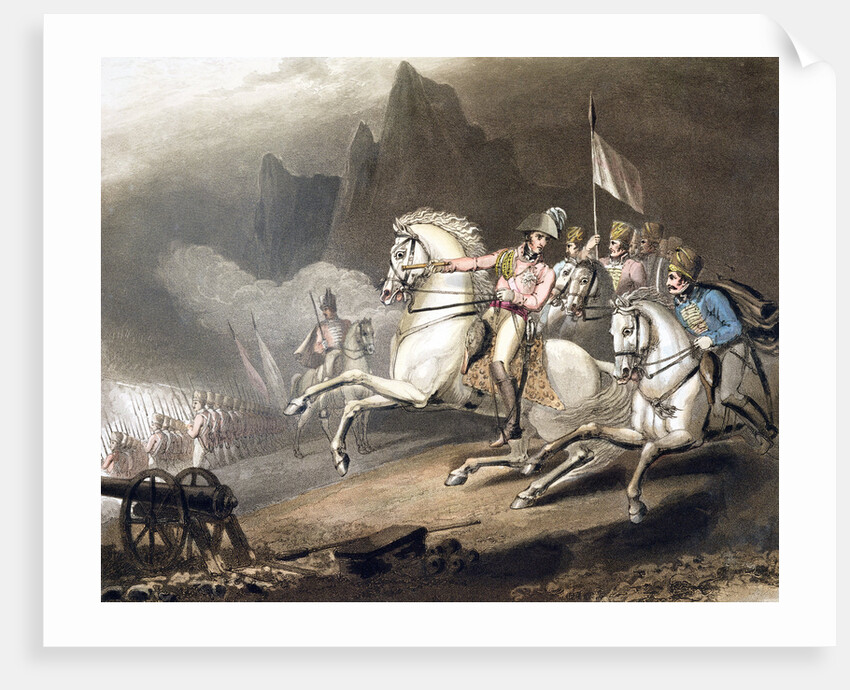 Battle of the Pyrenees by T Fielding