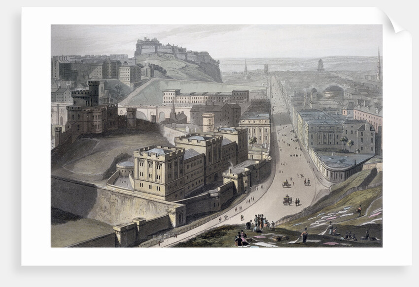 Edinburgh by William Daniell