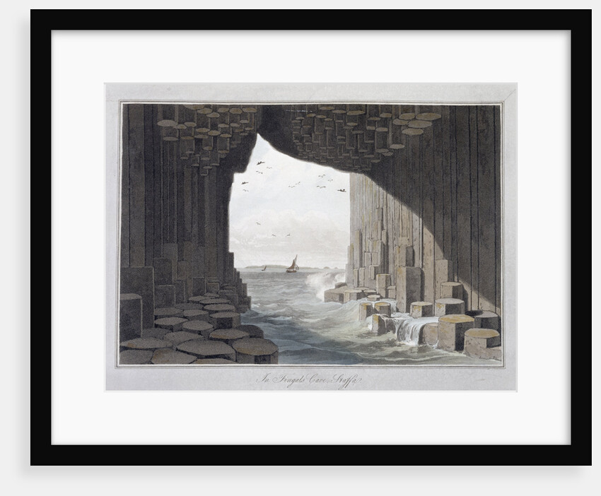 In Fingal's Cave by William Daniell