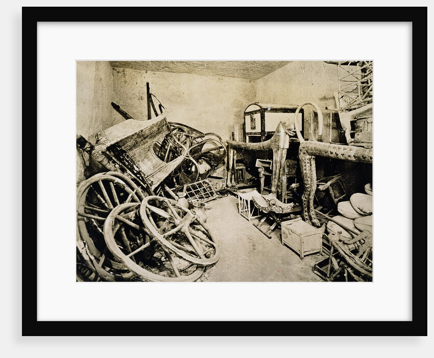 Tutankhamun's tomb by Harry Burton