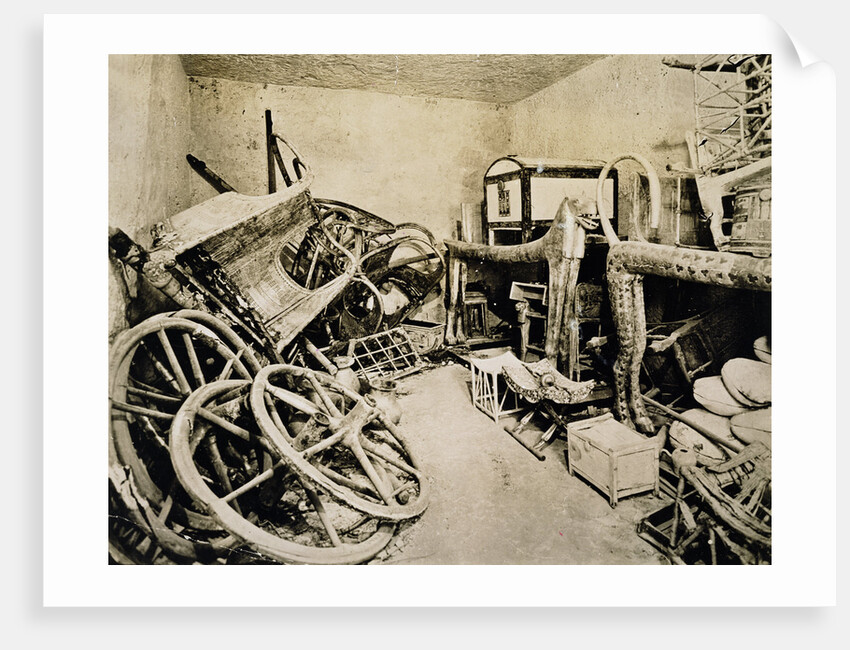 Tutankhamun's tomb by Harry Burton